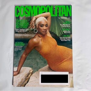 Cosmopolitan Magazine Issue 5 2022 Tiffany Haddish Travel Issue Beauty Awards